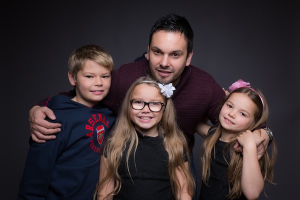 Family photography studio in Witney
