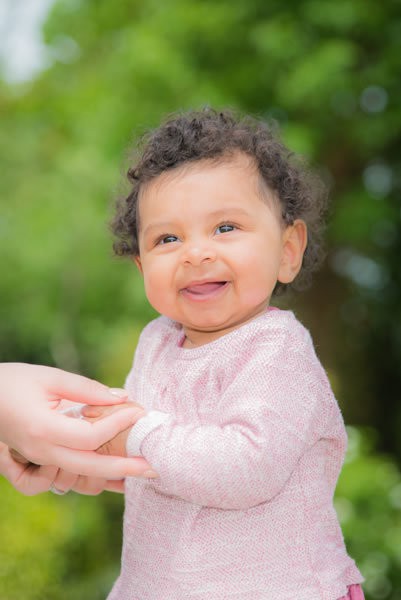 Baby portrait photography in WItney