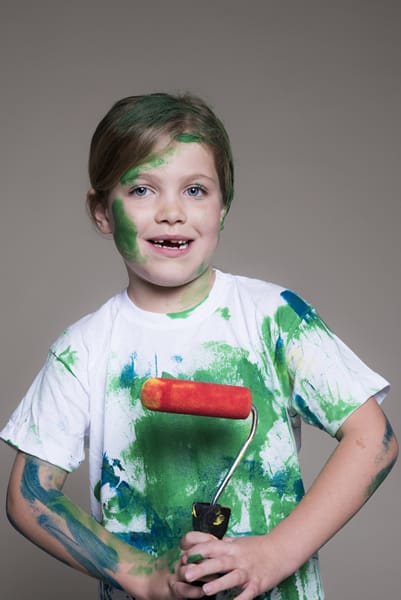 Paint splash photoshoot Witney