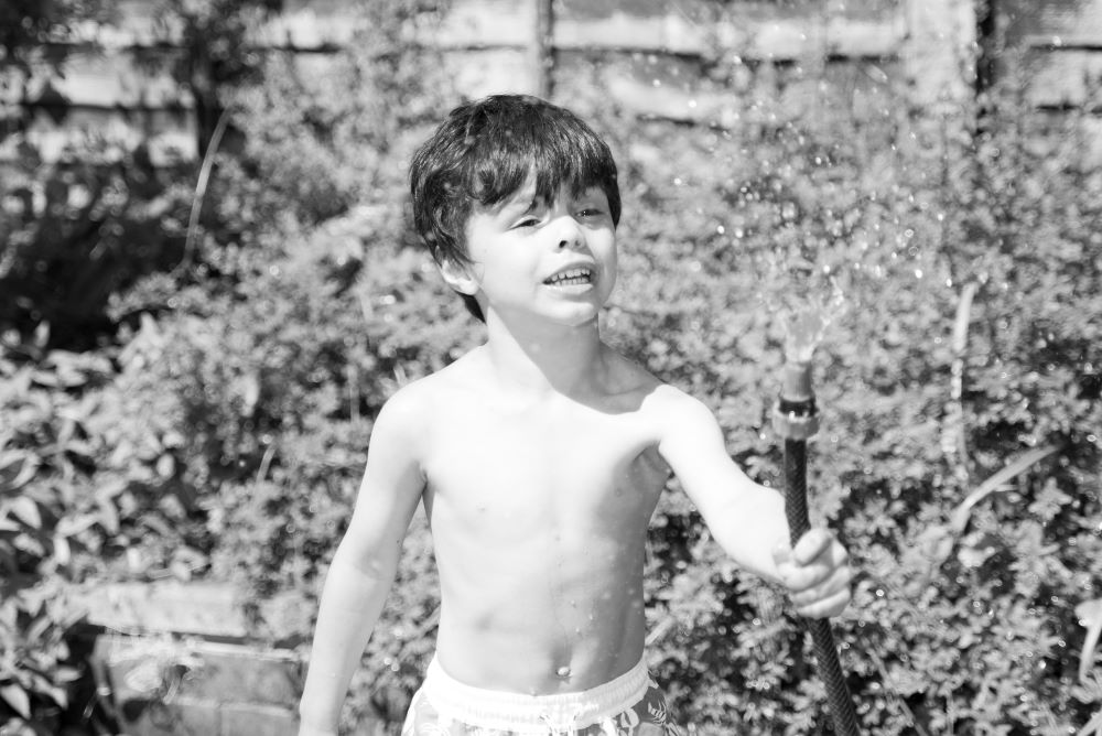 Home Garden Kids Portrait