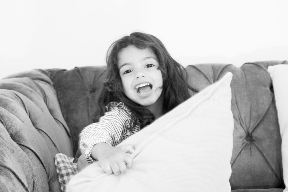 Studio Style Portrait Home Session
